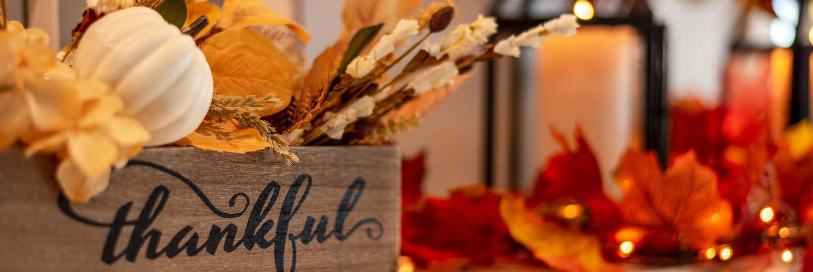 Thinking thankful: Giving back to the community